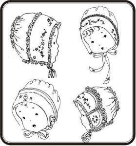 Baby Bonnets #2  Pattern